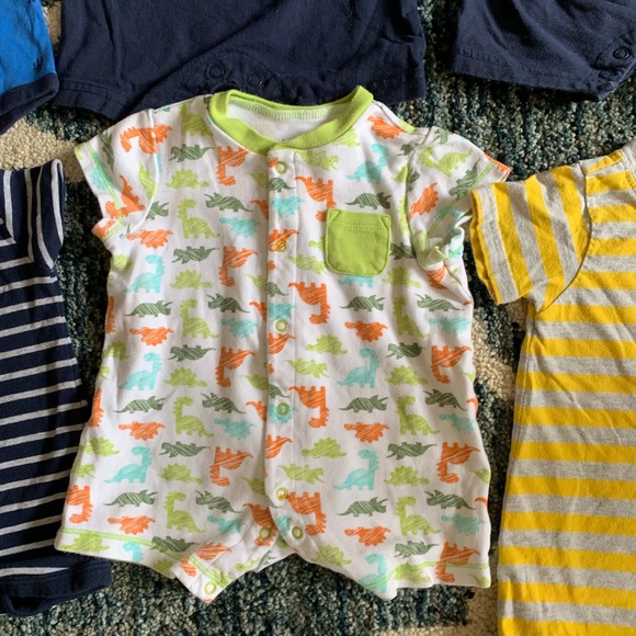 Bundle lot 6 Carters rompers 3 months - Picture 7 of 7